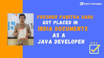 Besant Technologies Electronic City Review | Pabitra Got Placed in India Doc | Student Success Story