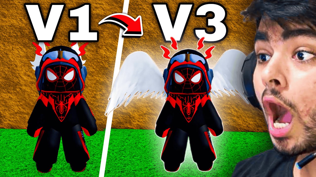 Going From noob to Angel V1 TO V3 Race in one video (bloxfruits) in hindi