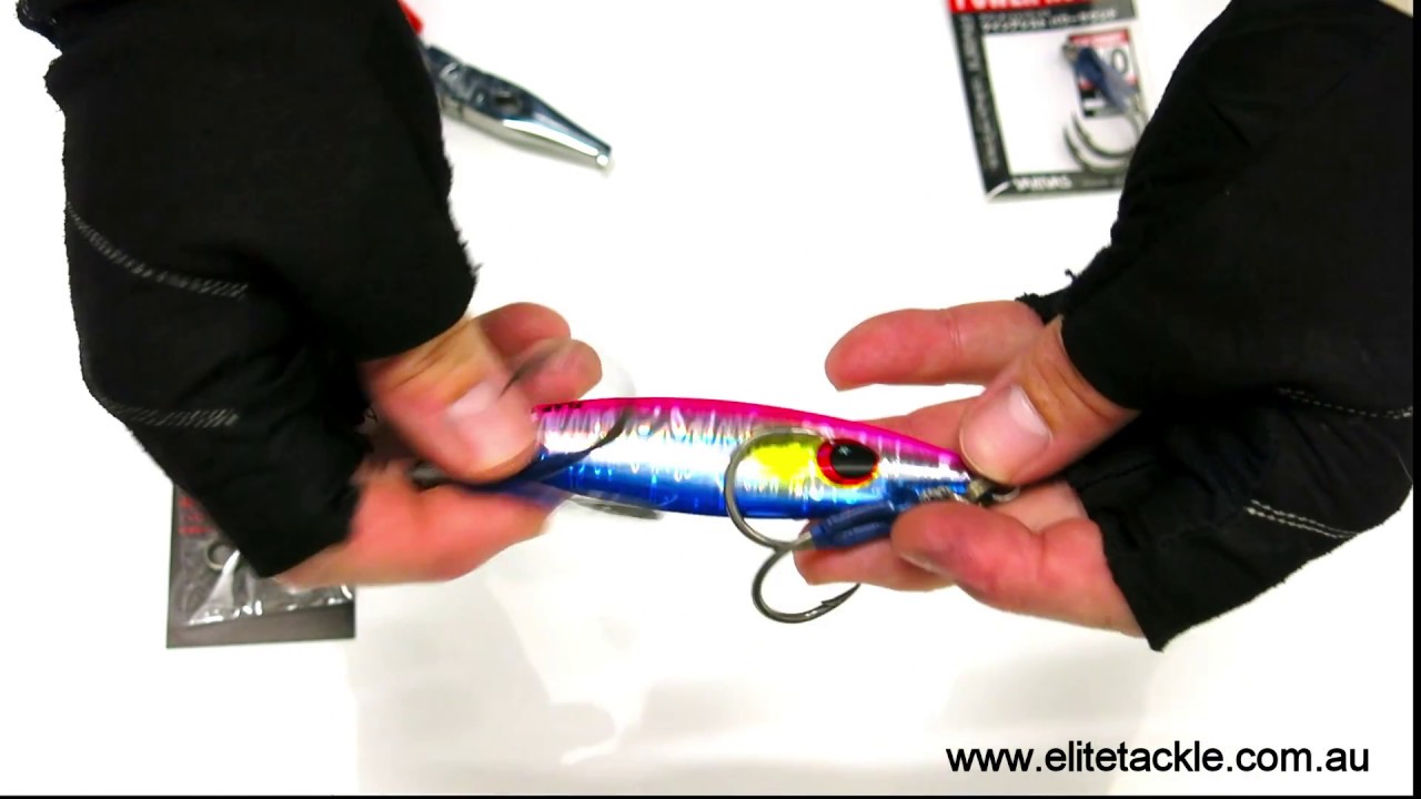 Rigging a Slow Pitch Jig correctly video with Elite Tackle 