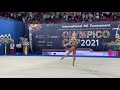 Arina Averina Clubs AA 29.50 IT Olympico Moscow 2021