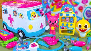 Satisfying with Unboxing Cute Ambulance Doctor Set , Drinks Vending Machine Toys Review | ASMR