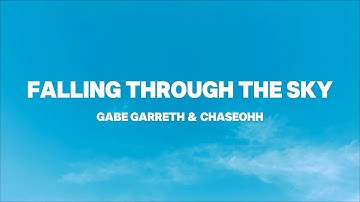 Gabe Garreth & ChaseOhh - falling through the sky (with ChaseOhh) (Official Lyric Video)