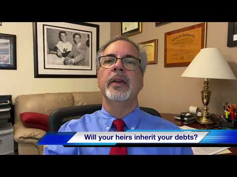 Will your heirs inherit your debts?