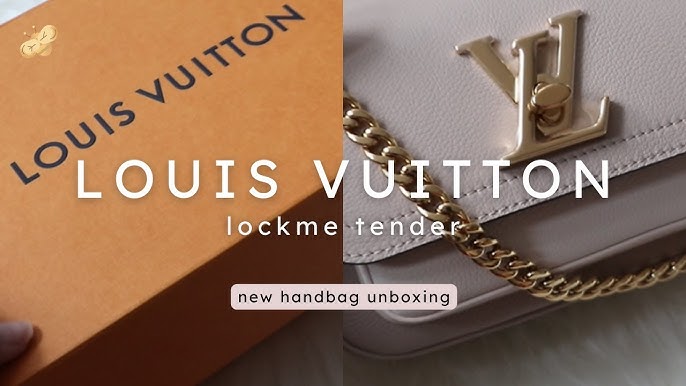LUXURY DESIGNER UNBOXING: LOUIS VUITTON LOCKME TENDER BAG 