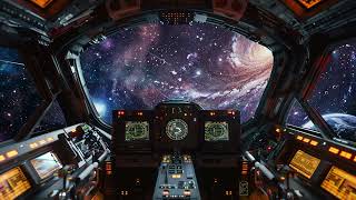 Symphonie lunaire | Spaceship ASMR, Cosmos Ambiance pour un voyage de sommeil paisible