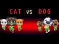 My talking tom friends  among us  zombie  cat vs dog