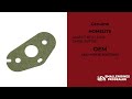 900711015 GASKET HEAT DAM CARBURETOR (HOMELITE ORIGINAL OEM)