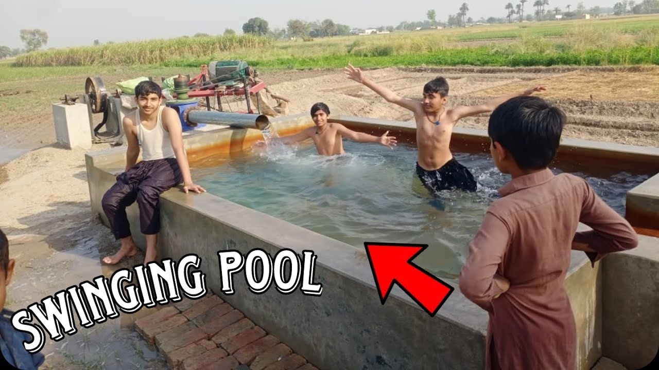 Swigging Pool AJ ham SWINGING POOL me gai 😁 | BHATTI FAMILY | VLOG - YouTube