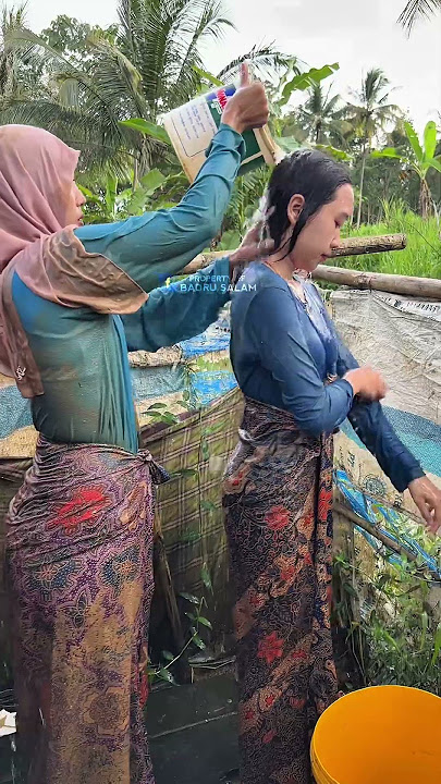 janda lagi pada mandi sahabat 🤩 #jampangturunankidul