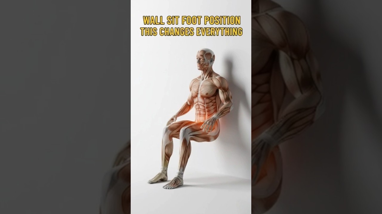 This Foot Position Changes Wall Sit