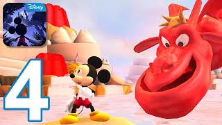 Castle of Illusion Mobile - Gameplay Walkthrough Part 4 - The Library (iOS, Android)