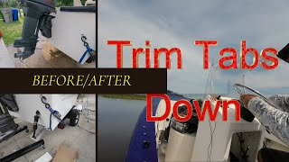 : Solving stability & porpoising with Bennett's Self-Leveling Trim Tabs on a Tiny Boat! They work!