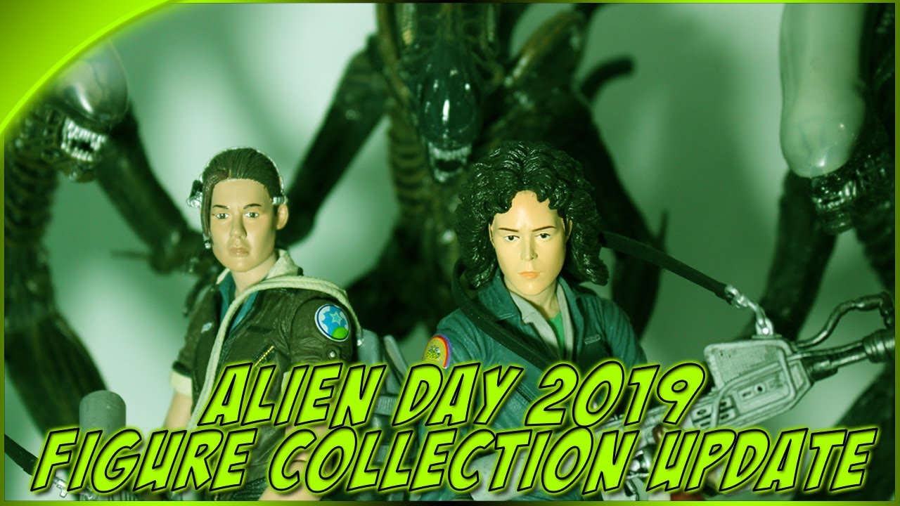 Alien Day 2018: My NECA Alien Collection Display - YouTube