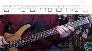 Video thumbnail of "American Girl by Tom Petty and the Heartbreakers - Bass Cover with Tabs Play-Along"