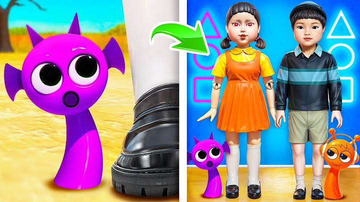 Игра в Кальмара 2 с Icredibox Sprunki! Кукла из Игры в Кальмара vs Дюрпл, Бруд, Орен и Саймон!