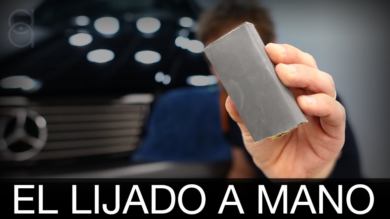 COMO ELIMINAR RAYAS cuando no salen puliendo - LIJADO A MANO - MERCEDES SL600 - Amarante Detailing