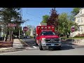 Brand new Redding EMS driving back to headquarters. Melrose police responding X2 (domestic violence)