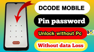 D CODE Mobile pin code || forgot password Unlock || Without pc || Without data loss ||2023 security