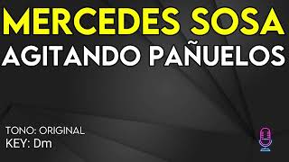 Mercedes Sosa - Agitando Pañuelos - Karaoke Instrumental