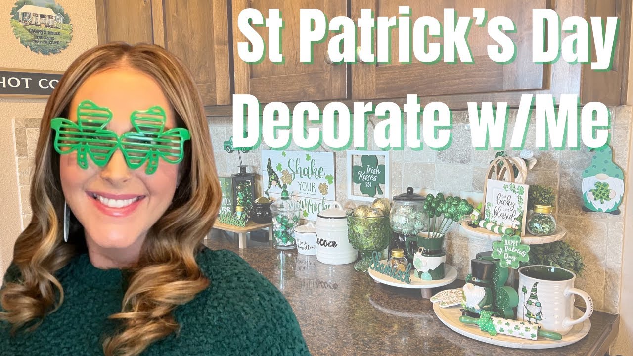 SAINT PATRICK'S DAY DECORATE WITH ME 2023! IRISH TRADITIONS, ST PADDY'S DAY DECOR @ParadisePoint.