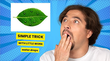 How to Make Water Drop Effect in Corel Draw | Water Drop ...