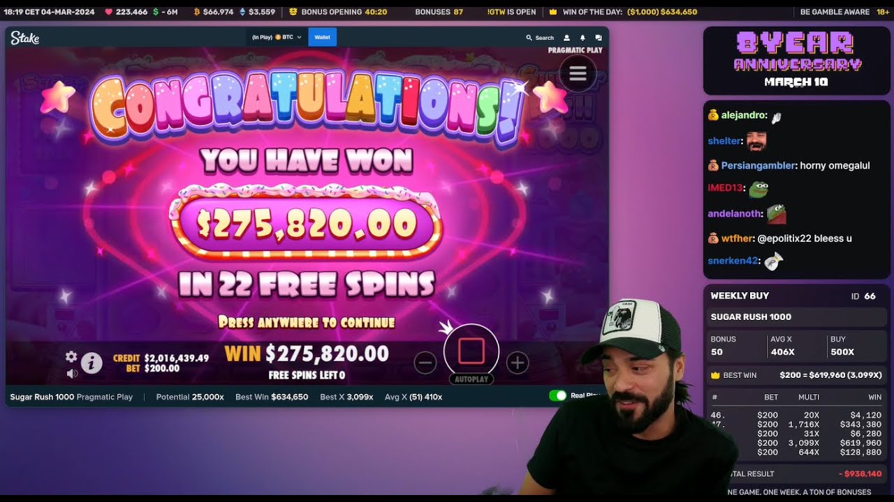 Roshtein's Game Play March 4, 2024 YouTube