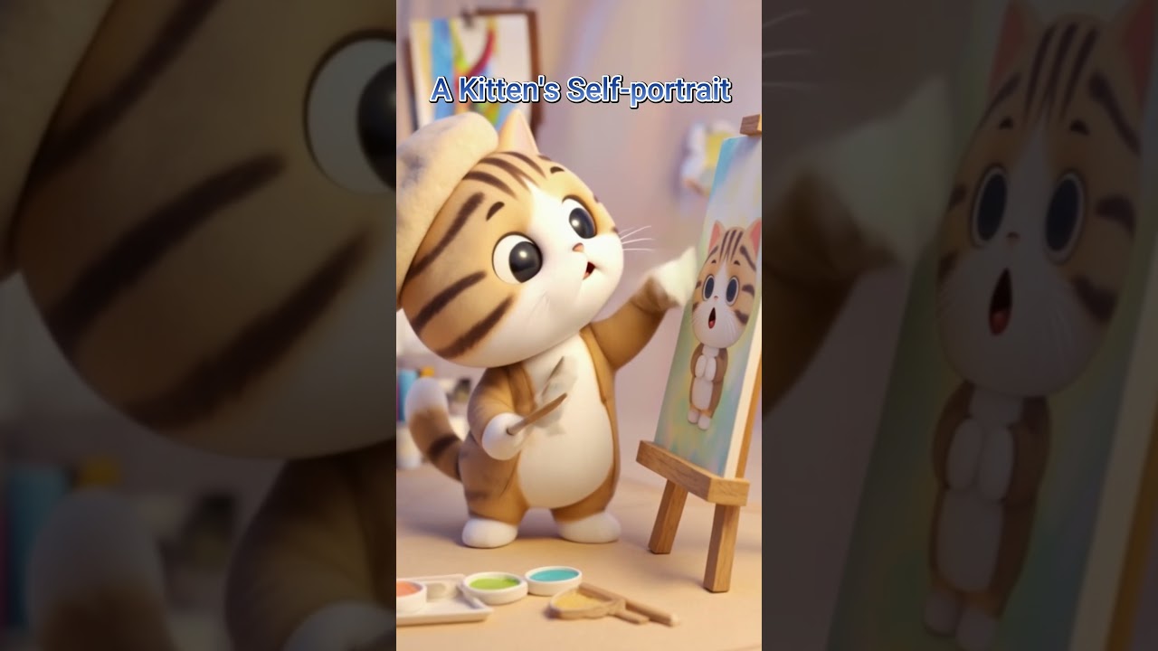 A Kitten's Self portrait