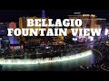 Bellagio Tower Fountain View King Room-Las Vegas Strip View 2021 | Vavi Travels