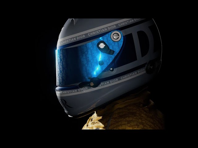 Thibo Denis Reveals New Dior Racing Helmet