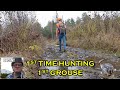 1st Time Hunting 1st Grouse - Canadian Grouse Hunting