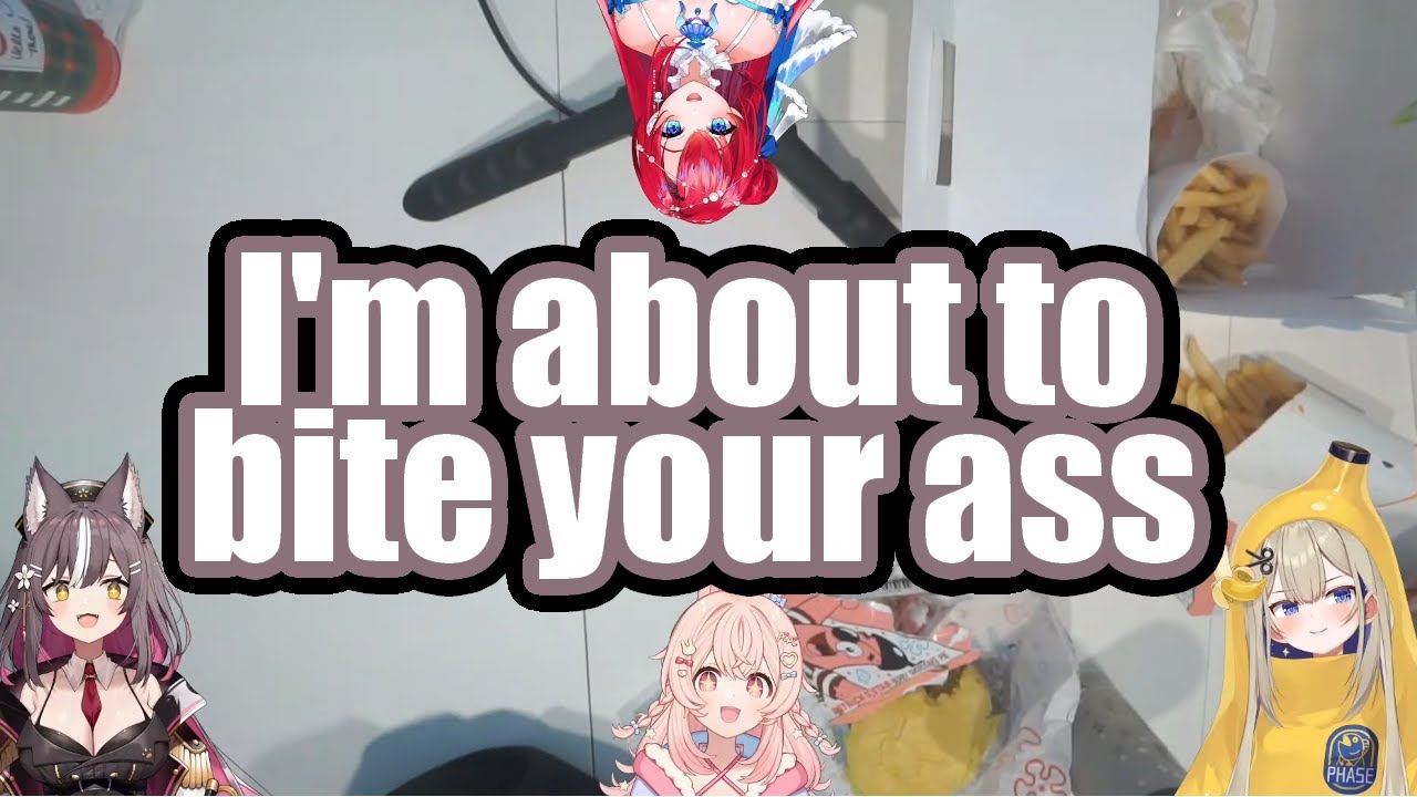 Airi and Pippa get physical on an offcollab | 