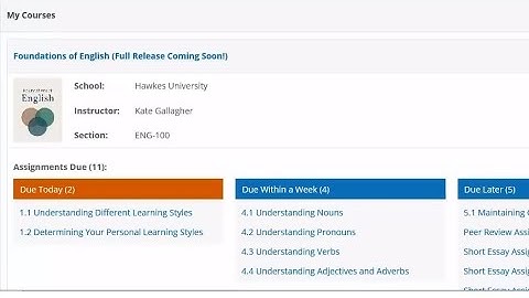 Student Dashboard Tutorial