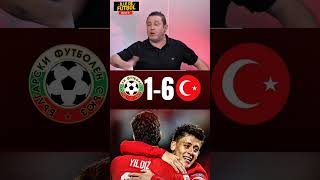 Mi̇lli̇ Takimdan Farkli Gali̇bi̇yet.bulgari̇stan 1-6 Türki̇ye