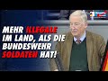 Mehr Illegale im Land, als die Bundeswehr Soldaten hat! - Alexander Gauland - AfD-Fraktion