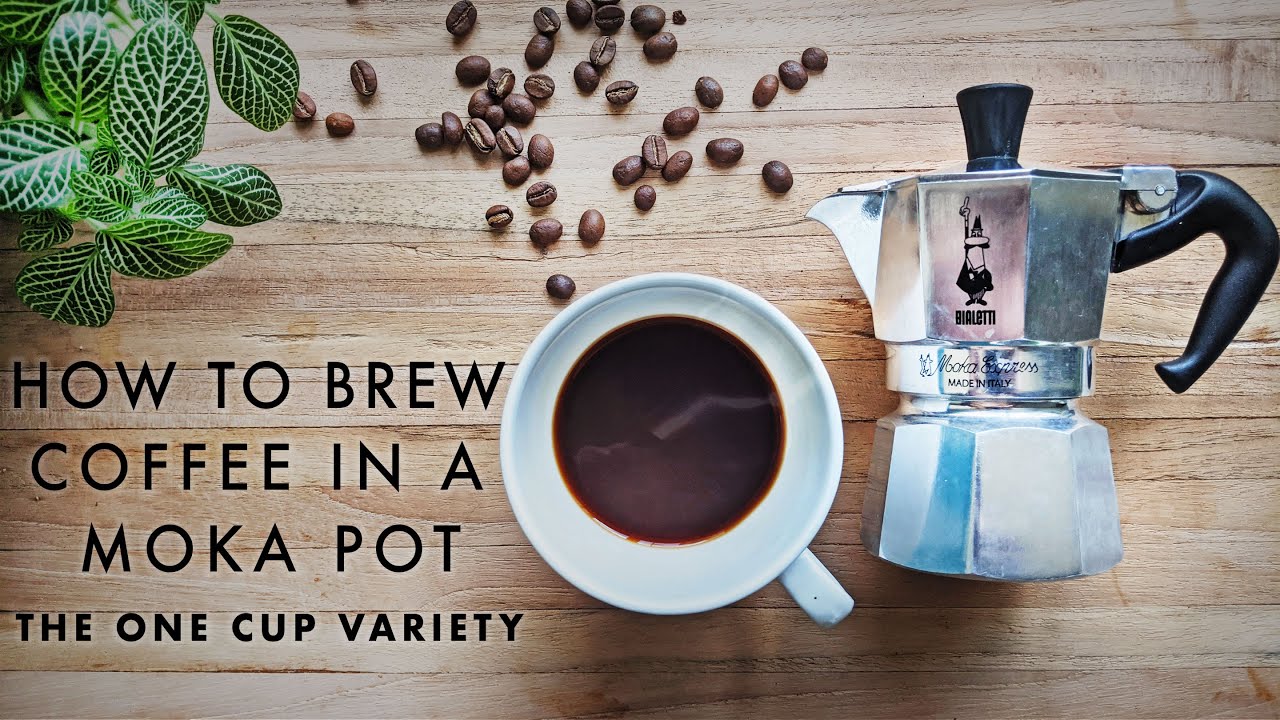 1 CUP MOKA POT - Best Method To Make Your Coffee At Home 