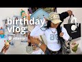 chatty birthday vlog 🍰: huge shopping haul, good eats, hanging with friends, etc