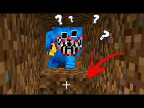 huggy wuggy poppy playtime in Minecraft will be confused