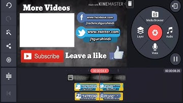 How to make an animated outro for your youtube videos on android phone