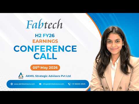 Fabtech Technologies Cleanrooms Limited  H2 FY26 &amp; FY26 Earnings Conference Call