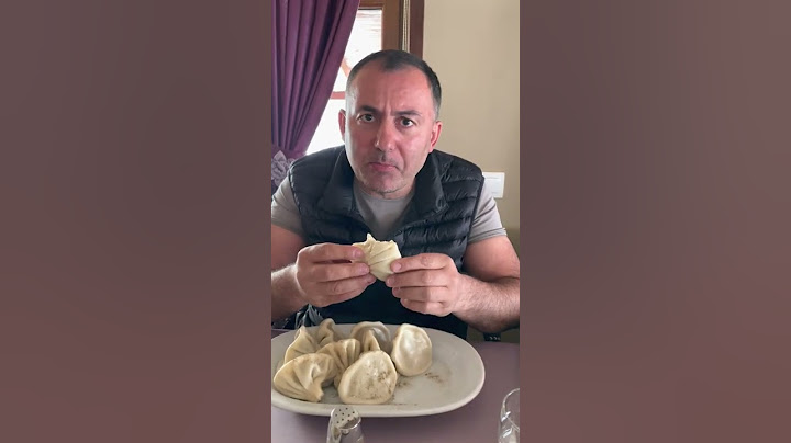 How to eat khinkali!