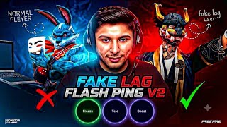 FAKE LAG FREE FIRE FLASH PING👑| FREEZE+GOST+TELE 🥶BLACKLIST❌ BAN❌ FULL SAVE✔️ TRY FAKE LAG screenshot 1