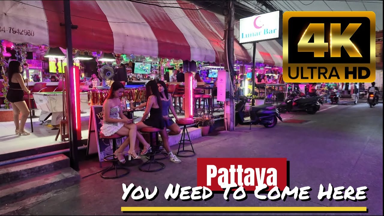 🇹🇭[4K] EXPLORING the STREETS of Pattaya .... where would you go?