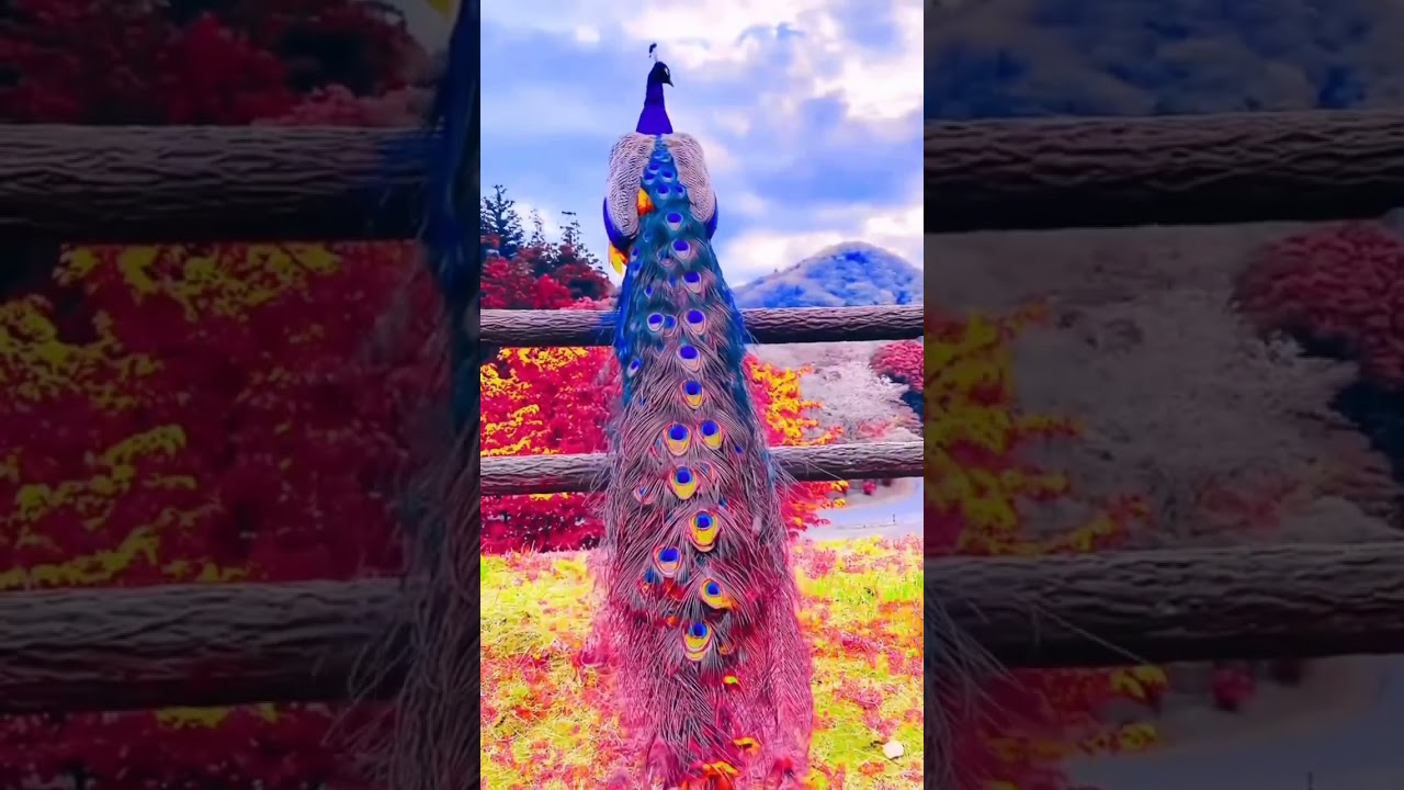 #🐦 peacock 🦚 dance 