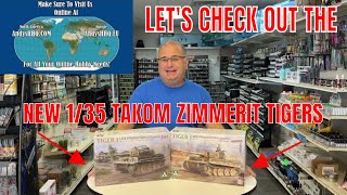 Takom Tigers with Zimmerite special look inside Tiger I Late / Tiger I Mid Otto Carius