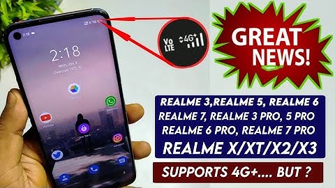 Realme Device Supports Carrier Aggregation 4g+ Network | How to Enable 4g+ Network | Realme Update