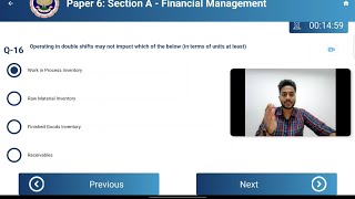 Chapter 9 Working Capital Management Practice MCQ by ICAI
