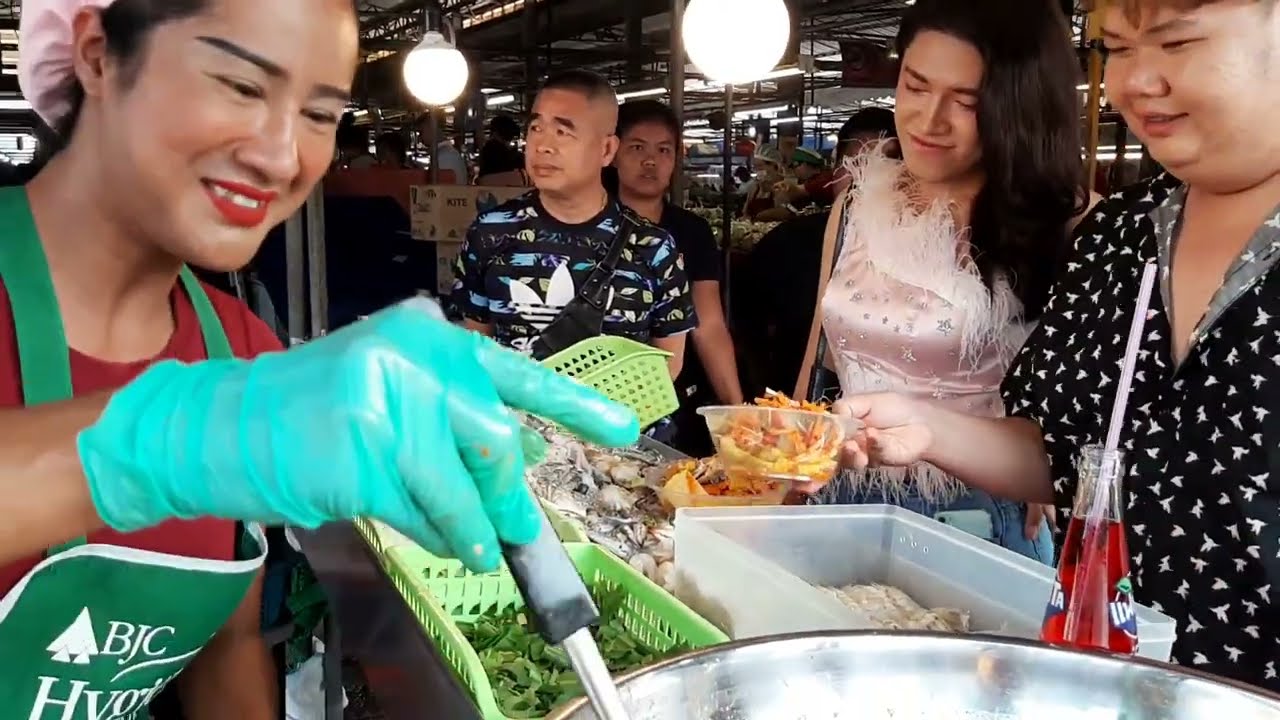 รอยยิ้มเจ๊เบียร์ ร้านยำในวันวาน เปิดร้านที่ไหนก็ขายดี JeaBeer Spicy Seafood Salad Thailand 