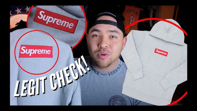 Supreme Louis Vuitton Box Logo Hoodie - Authentic - Original Receipt