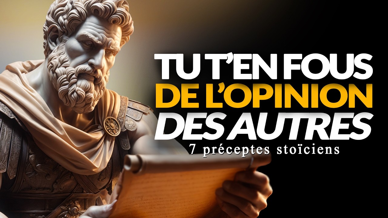 CESSEZ DE VOUS PRÉOCCUPER DU REGARD DES AUTRES / SAGESSE STOÏCIENNE