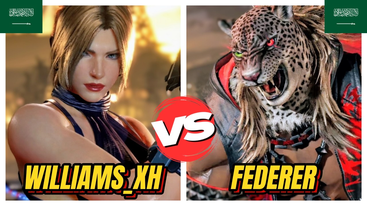 Tekken 8 ▰ WILLIAMS_XH (Nina) Vs FEDERER (Armor King) ▰ BRUTAL Matches!